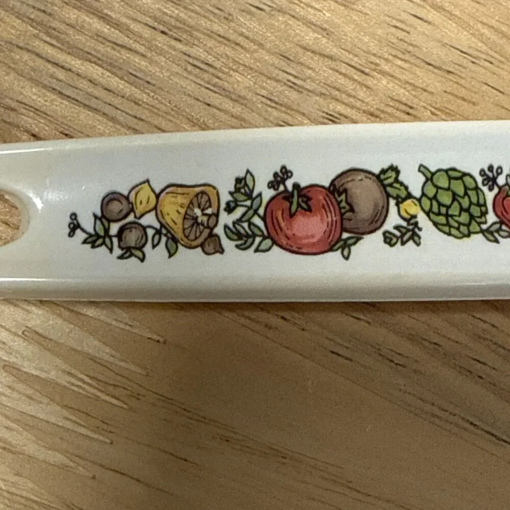 Vintage FOLEY Spice of Life by Corning Vegetable ladle serving